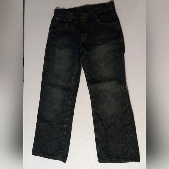 Wrangler Boys Size 14 Husky  Straight Leg Jeans - Picture 1 of 11